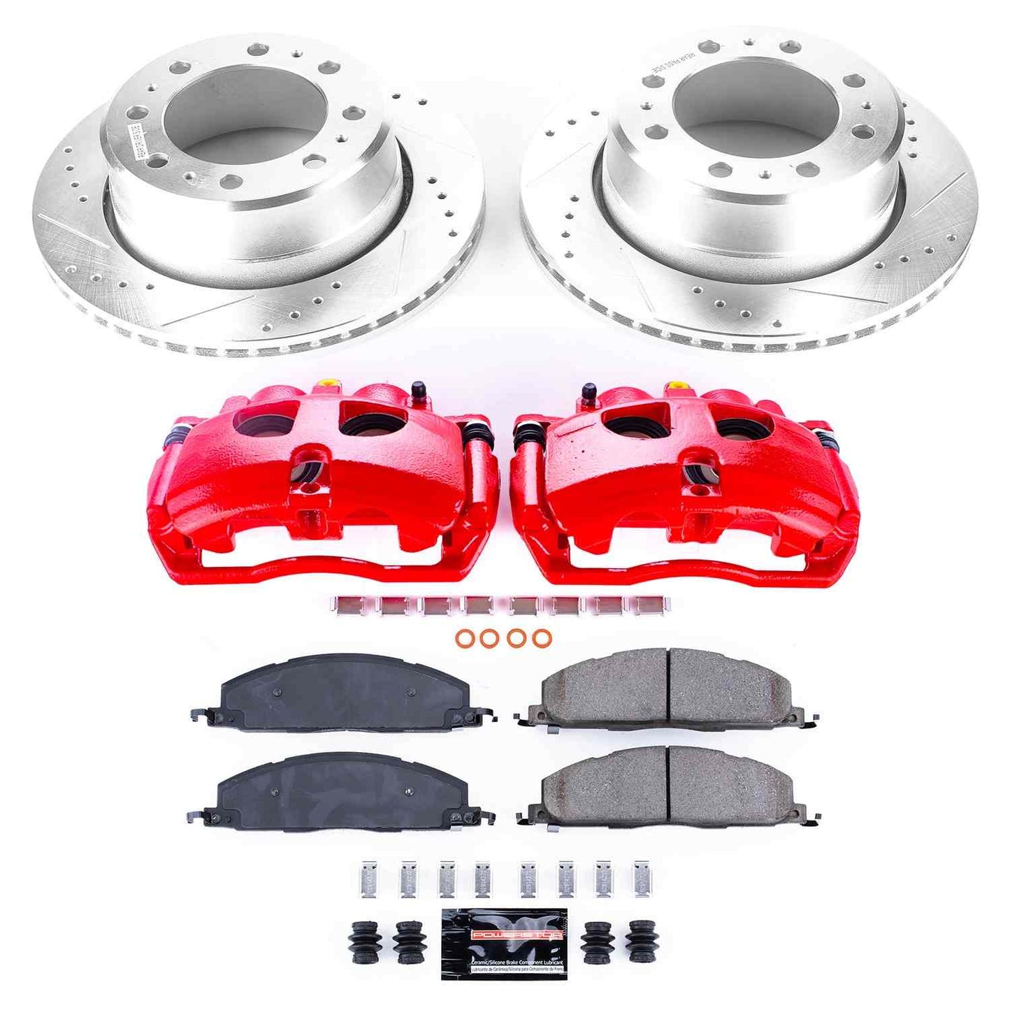 PowerStop Power Stop 13-18 Ram 3500 Z23 Evolution Kit w/ Calipers - Rear KC7131A