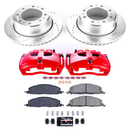 PowerStop Power Stop 13-18 Ram 3500 Z23 Evolution Kit w/ Calipers - Rear KC7131A