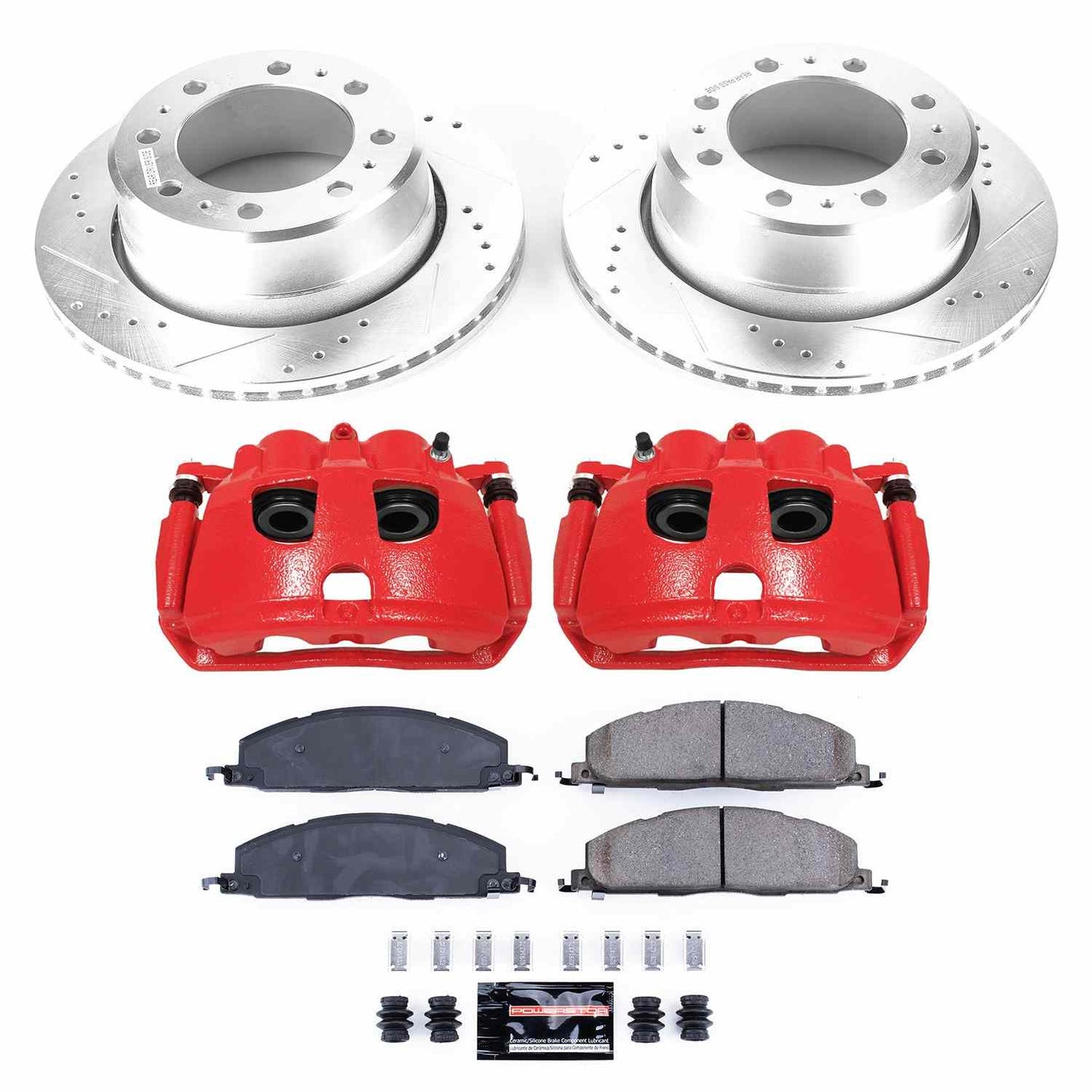 PowerStop Power Stop 13-18 Ram 3500 Z23 Evolution Kit w/ Calipers - Rear KC7131