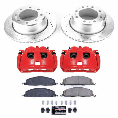 PowerStop Power Stop 13-18 Ram 3500 Z23 Evolution Kit w/ Calipers - Rear KC7131