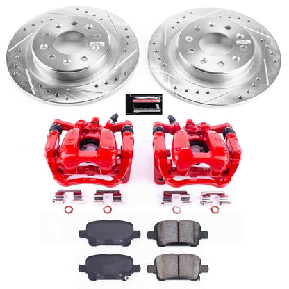PowerStop Power Stop 17-19 Buick LaCrosse Z23 Evolution Kit w/ Calipers - Rear KC7717
