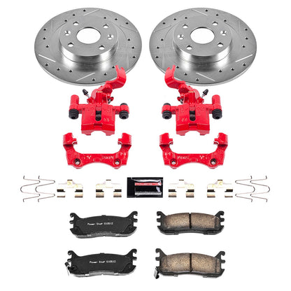 PowerStop Power Stop 94-97 Mazda Miata Z23 Evolution Kit w/ Calipers - Rear KC772
