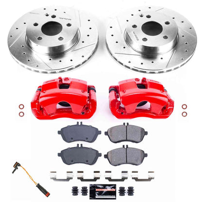 PowerStop Power Stop 12-16 Mercedes-Benz C250 Z23 Evolution Kit w/ Calipers - Front KC7766