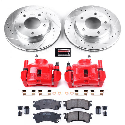 PowerStop Power Stop 93-97 Ford Probe Z23 Evolution Kit w/ Calipers - Front KC782
