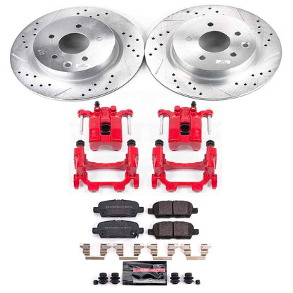 PowerStop Power Stop 18-19 Nissan 370Z Z23 Evolution Kit w/ Calipers - Rear KC8062