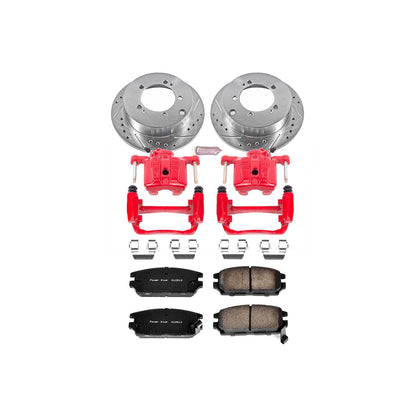 PowerStop Power Stop 91-93 Dodge Stealth Z23 Evolution Kit w/ Calipers - Rear KC808
