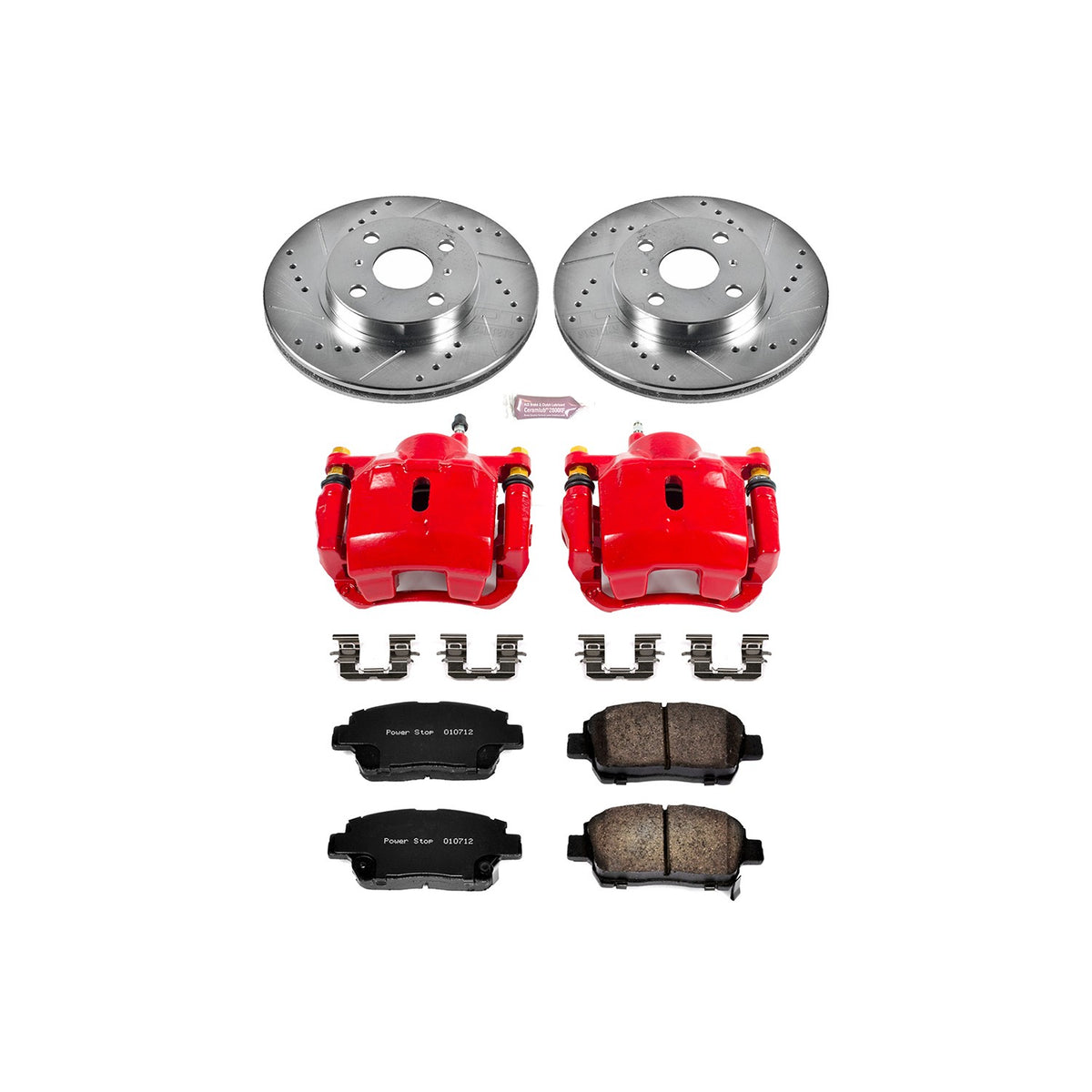 PowerStop Power Stop 01-05 Toyota Echo Z23 Evolution Kit w/ Calipers - Front KC821