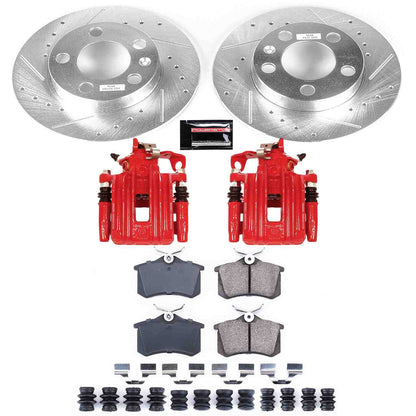 PowerStop Power Stop 00-10 Volkswagen Beetle Z23 Evolution Kit w/ Calipers - Rear KC847B