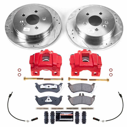PowerStop Power Stop 98-03 Mercedes-Benz ML320 Z23 Evolution Kit w/ Calipers - Rear KC866