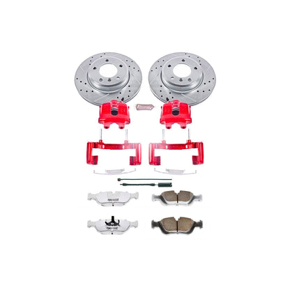 PowerStop Power Stop 01-02 BMW Z3 Front Z26 Street Warrior Brake Kit w/Calipers KC867-26