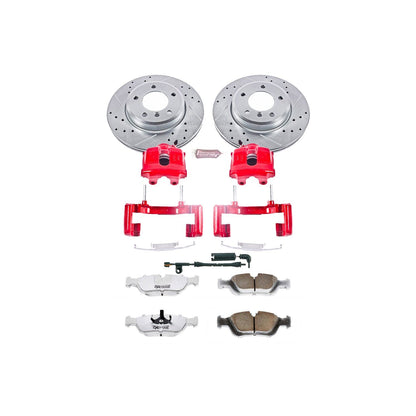 PowerStop Power Stop 2000 BMW 323i Front Z26 Street Warrior Brake Kit w/Calipers KC869-26
