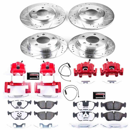 PowerStop Power Stop 01-02 BMW Z3 Z26 Street Kit w/ Calipers - Front and Rear KC870-26