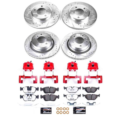 PowerStop Power Stop 03-08 BMW Z4 Z26 Street Kit w/ Calipers - Front and Rear KC873-26