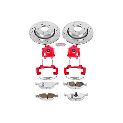 PowerStop Power Stop 2000 BMW 323i Rear Z26 Street Warrior Brake Kit w/Calipers KC877-26