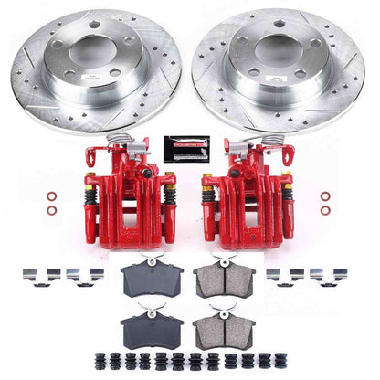 PowerStop Power Stop 01-05 Audi Allroad Quattro Z23 Evolution Kit w/ Calipers - Rear KC940