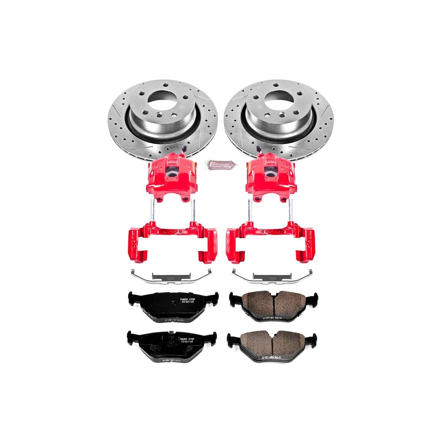 PowerStop Power Stop 03-08 BMW Z4 Z23 Evolution Kit w/ Calipers - Rear KC962