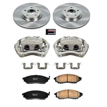 PowerStop Power Stop 08-12 Infiniti EX35 Front Autospecialty Brake Kit w/Calipers KCOE112B