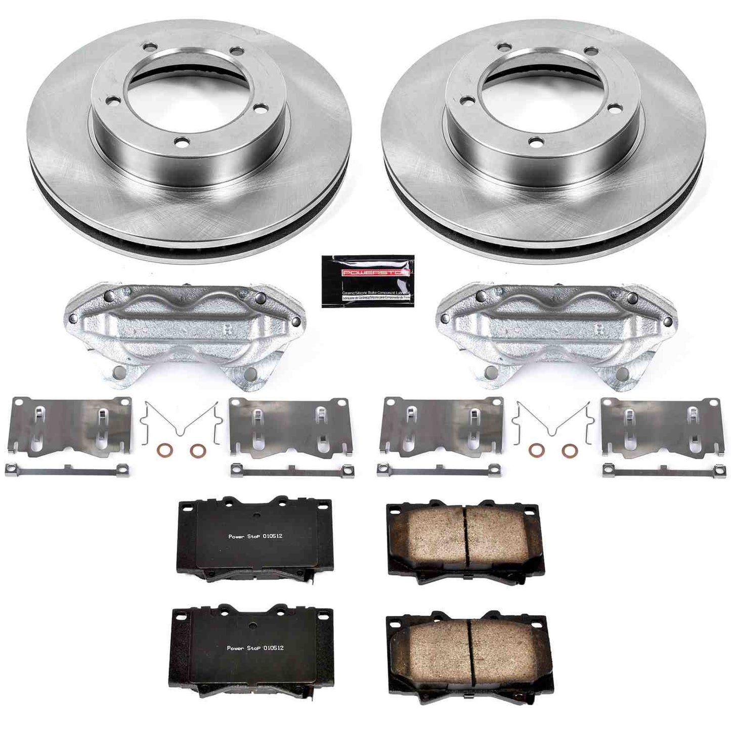 PowerStop Power Stop 98-07 Lexus LX470 Front Autospecialty Brake Kit w/Calipers KCOE1132