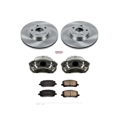 PowerStop Power Stop 01-07 Toyota High Lander Front Autospecialty Brake Kit w/Calipers KCOE1137