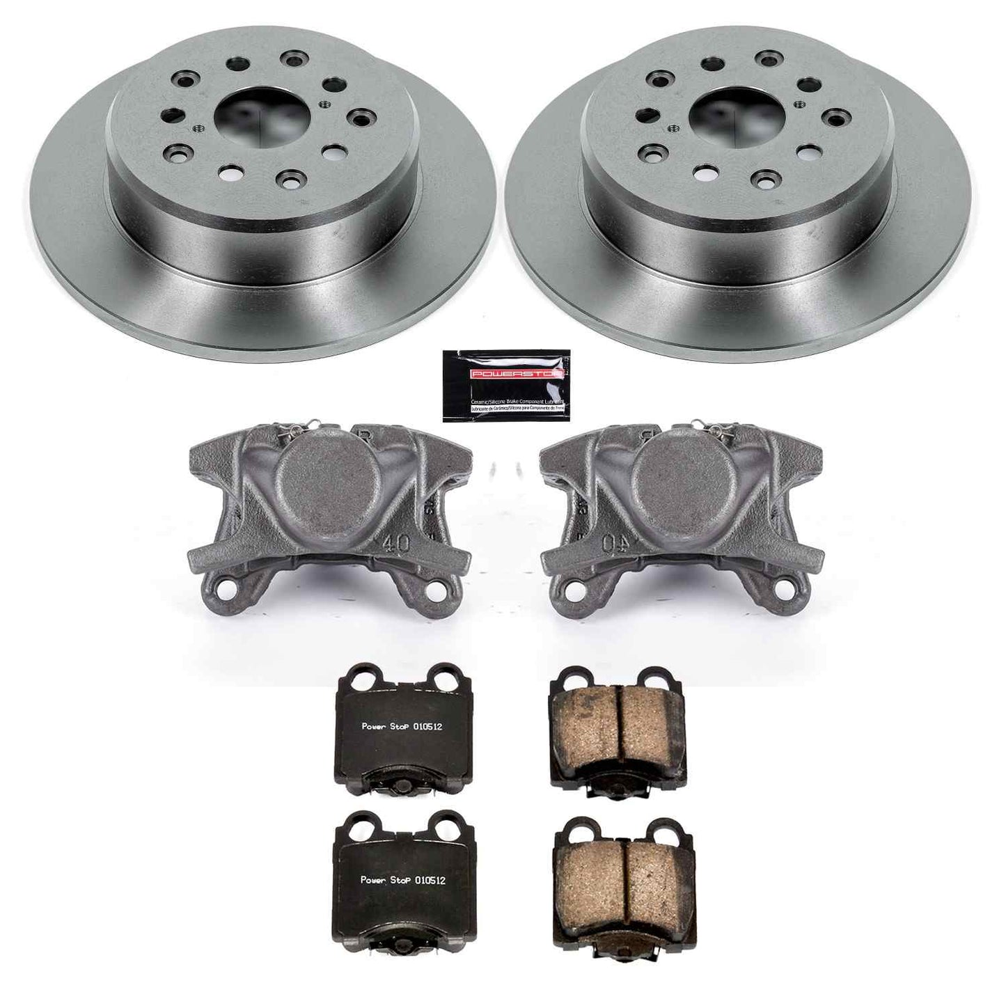 PowerStop Power Stop 01-05 Lexus IS300 Rear Autospecialty Brake Kit w/Calipers KCOE1149A