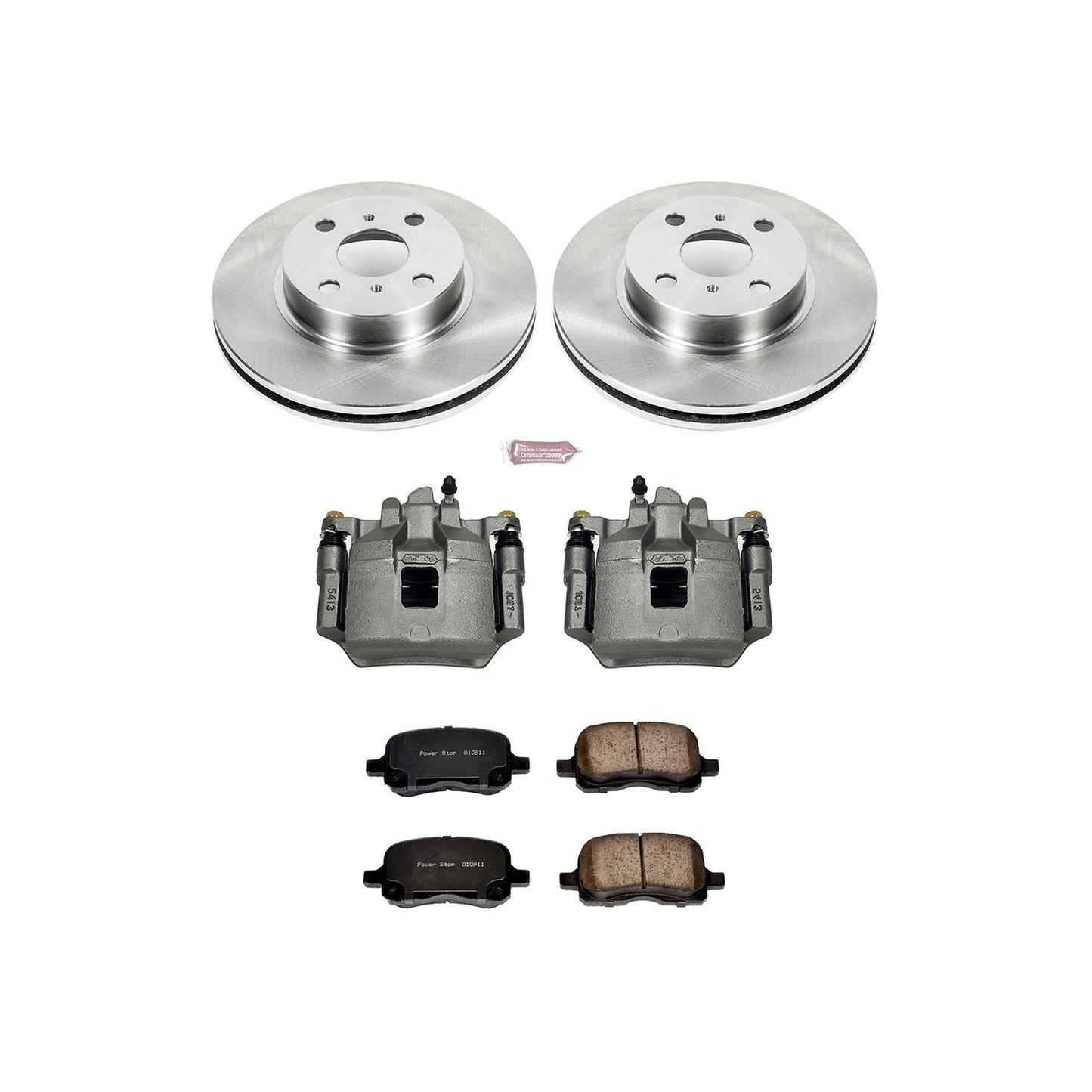 PowerStop Power Stop 98-02 Chevrolet Prizm Front Autospecialty Brake Kit w/Calipers KCOE1152