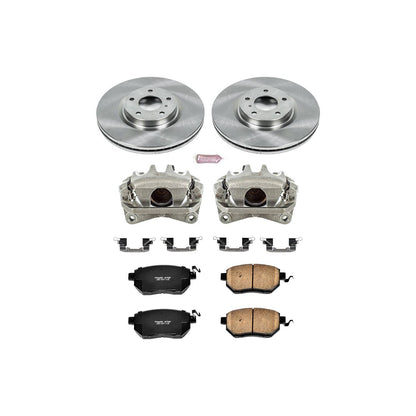 PowerStop Power Stop 06-07 Nissan Murano Front Autospecialty Brake Kit w/Calipers KCOE116A
