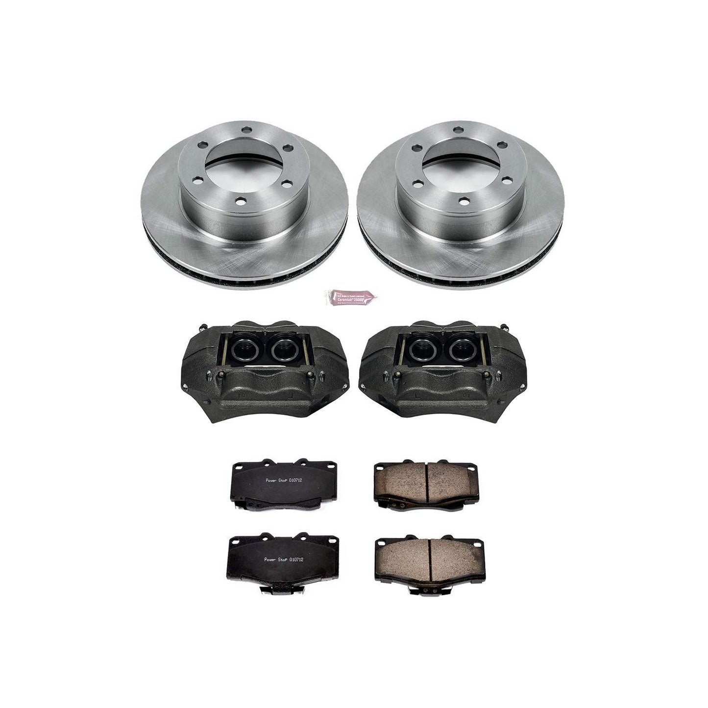 PowerStop Power Stop 95-04 Toyota Tacoma Front Autospecialty Brake Kit w/Calipers KCOE1233A