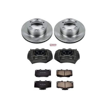 PowerStop Power Stop 95-04 Toyota Tacoma Front Autospecialty Brake Kit w/Calipers KCOE1233A