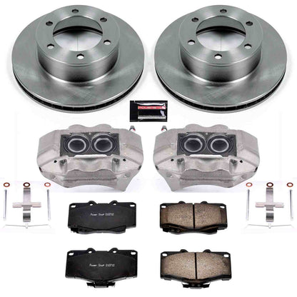 PowerStop Power Stop 95-02 Toyota 4Runner Front Autospecialty Brake Kit w/Calipers KCOE1233