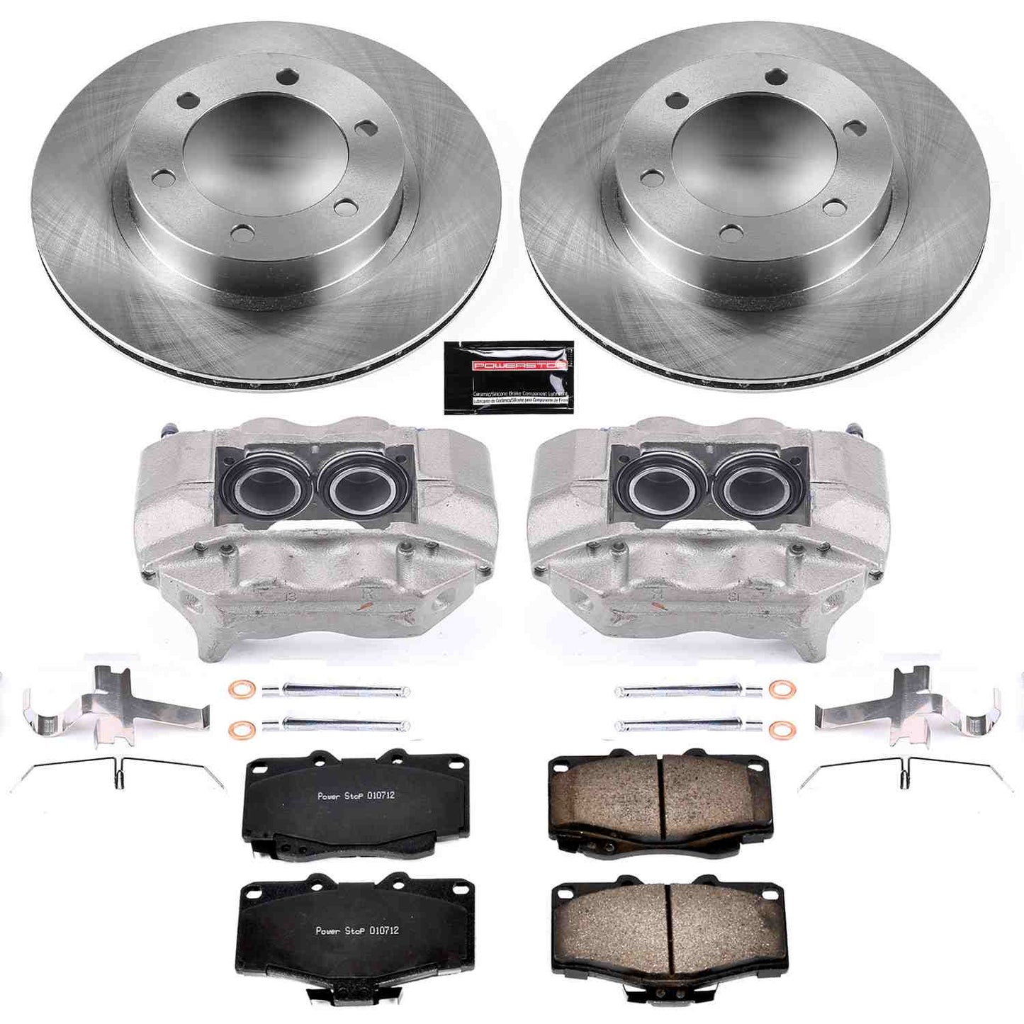 PowerStop Power Stop 95-02 Toyota 4Runner Front Autospecialty Brake Kit w/Calipers KCOE1236