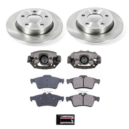 PowerStop Power Stop 10-13 Mazda 3 Rear Autospecialty Kit w/Calipers KCOE123A