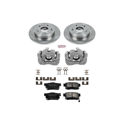 PowerStop Power Stop 97-01 Honda Prelude Rear Autospecialty Brake Kit w/Calipers KCOE1243B