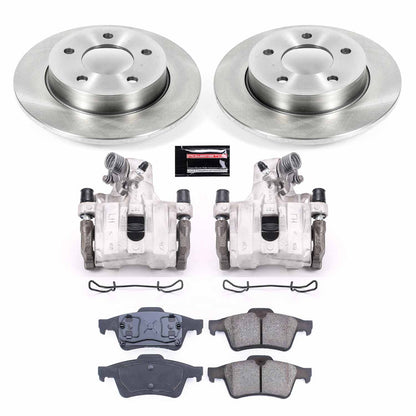 PowerStop Power Stop 04-05 Mazda 3 Rear Autospecialty Brake Kit w/Calipers KCOE124