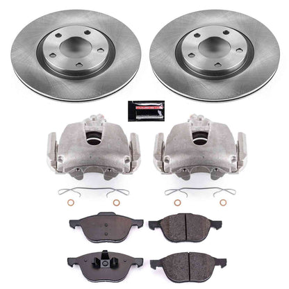 PowerStop Power Stop 09-10 Mazda 3 Front Autospecialty Brake Kit w/Calipers KCOE125A