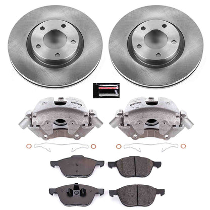 PowerStop Power Stop 04-13 Mazda 3 Front Autospecialty Brake Kit w/Calipers KCOE125