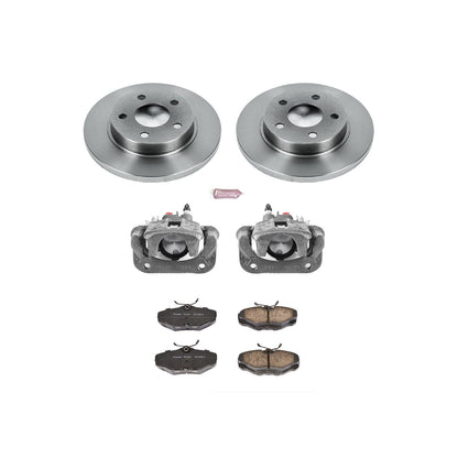 PowerStop Power Stop 93-05 Ford Taurus Rear Autospecialty Brake Kit w/Calipers KCOE1298