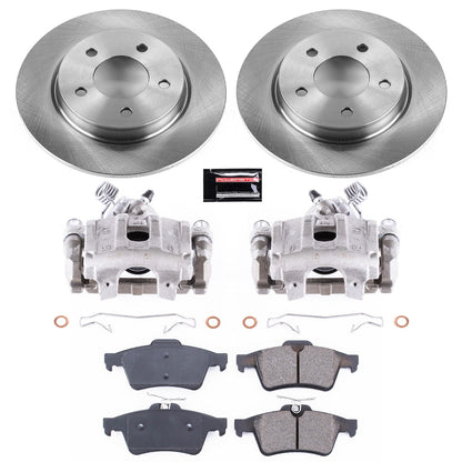 PowerStop Power Stop 04-13 Mazda 3 Rear Autospecialty Brake Kit w/Calipers KCOE129