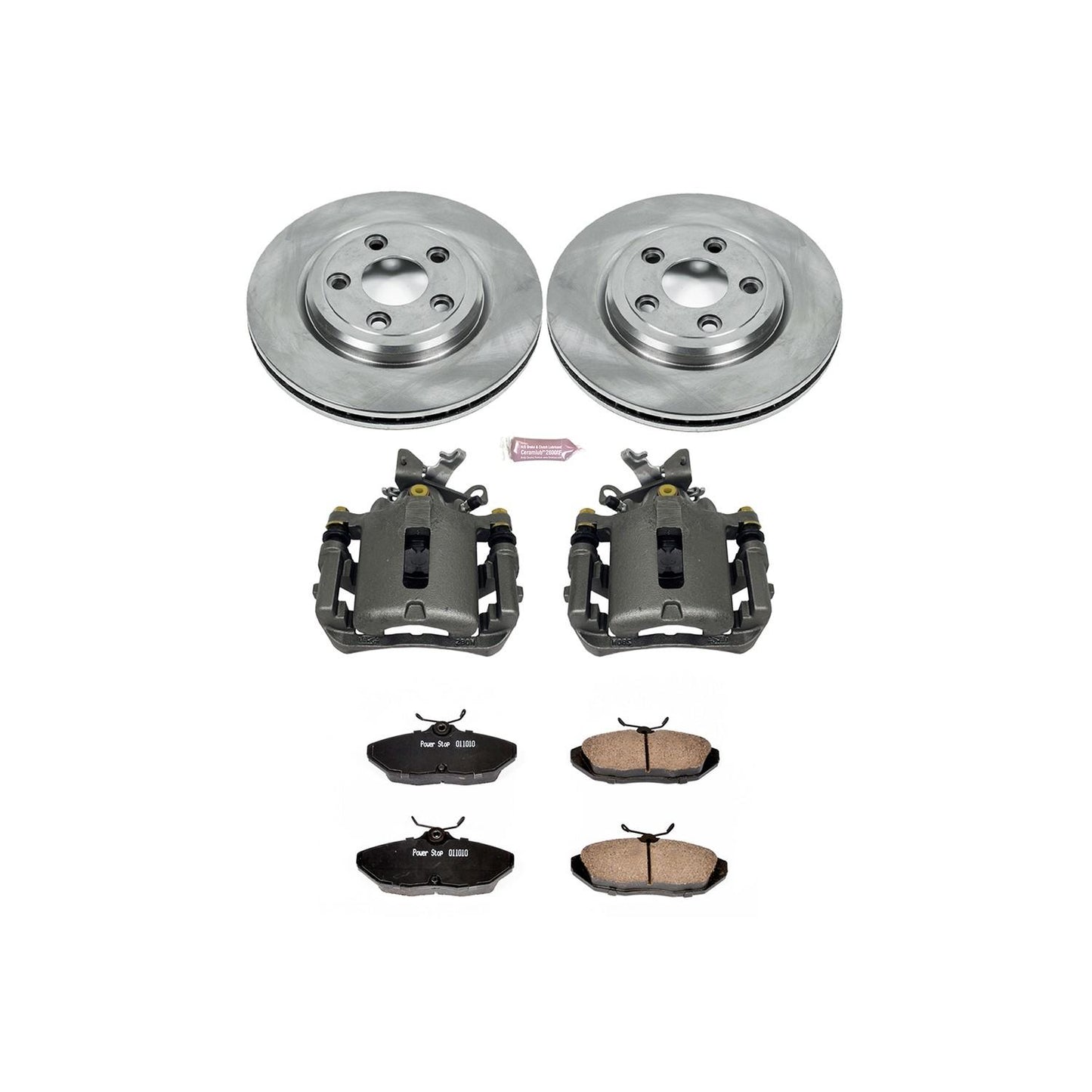 PowerStop Power Stop 02-05 Ford Thunderbird Rear Autospecialty Brake Kit w/Calipers KCOE1360