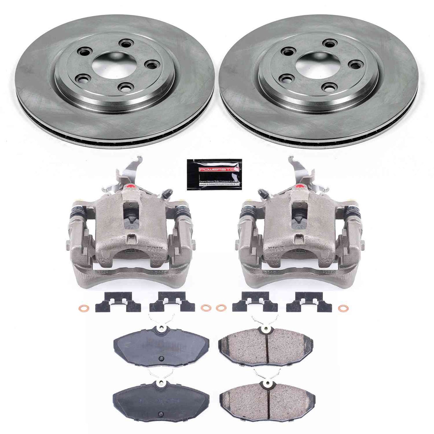 PowerStop Power Stop 03-06 Lincoln LS Rear Autospecialty Brake Kit w/Calipers KCOE1361A