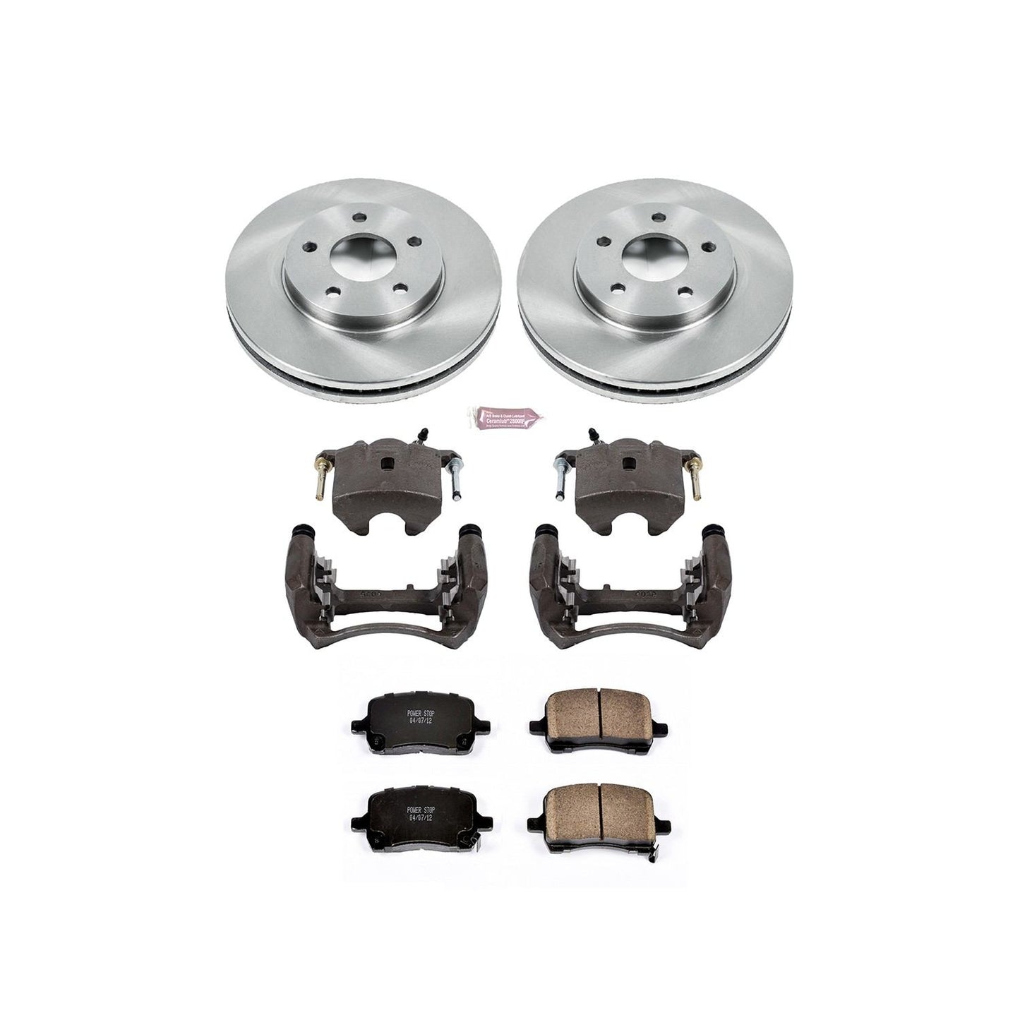 PowerStop Power Stop 08-11 Chevrolet HHR Front Autospecialty Brake Kit w/Calipers KCOE1448