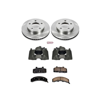 PowerStop Power Stop 83-96 Buick Century Front Autospecialty Brake Kit w/Calipers KCOE1487