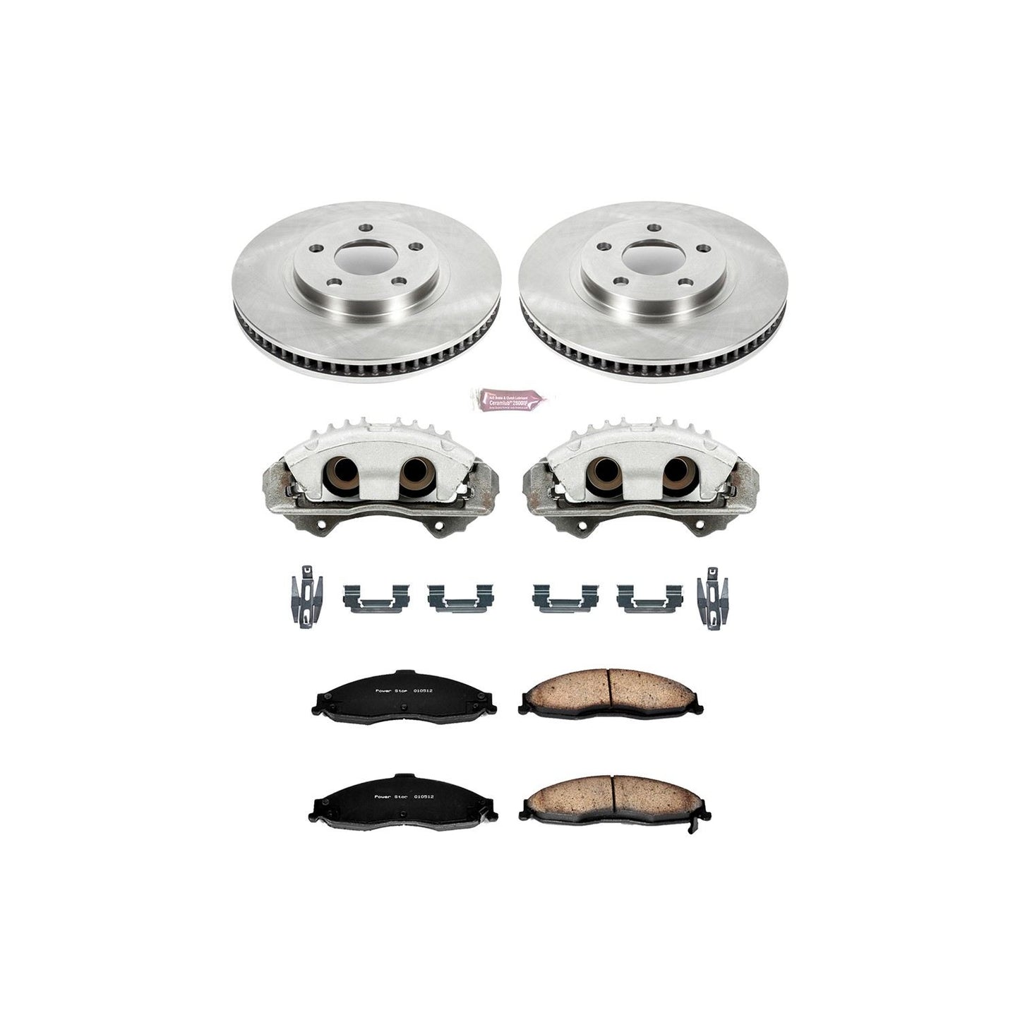 PowerStop Power Stop 98-02 Chevrolet Camaro Front Autospecialty Brake Kit w/Calipers KCOE1547