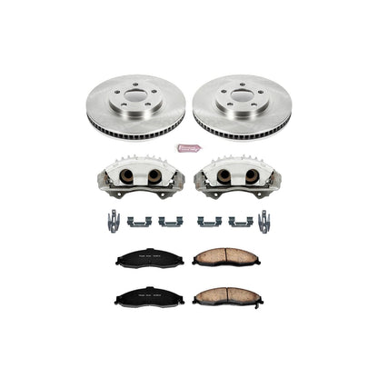 PowerStop Power Stop 98-02 Chevrolet Camaro Front Autospecialty Brake Kit w/Calipers KCOE1547