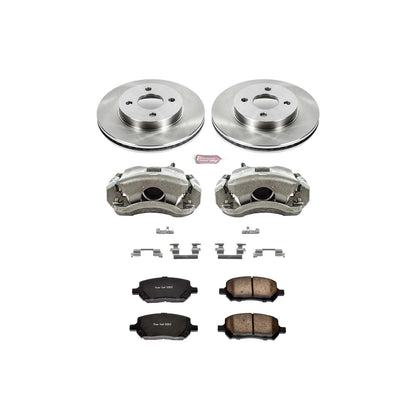 PowerStop Power Stop 05-10 Chevrolet Cobalt Front Autospecialty Brake Kit w/Calipers KCOE1604