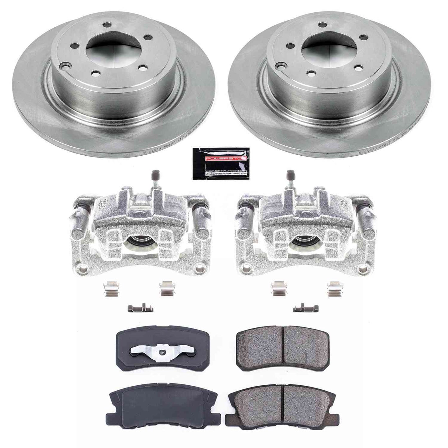 PowerStop Power Stop 11-14 Chrysler 200 Rear Autospecialty Brake Kit w/Calipers KCOE1630A