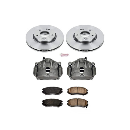 PowerStop Power Stop 06-10 Hyundai Sonata Front Autospecialty Brake Kit w/Calipers KCOE165C