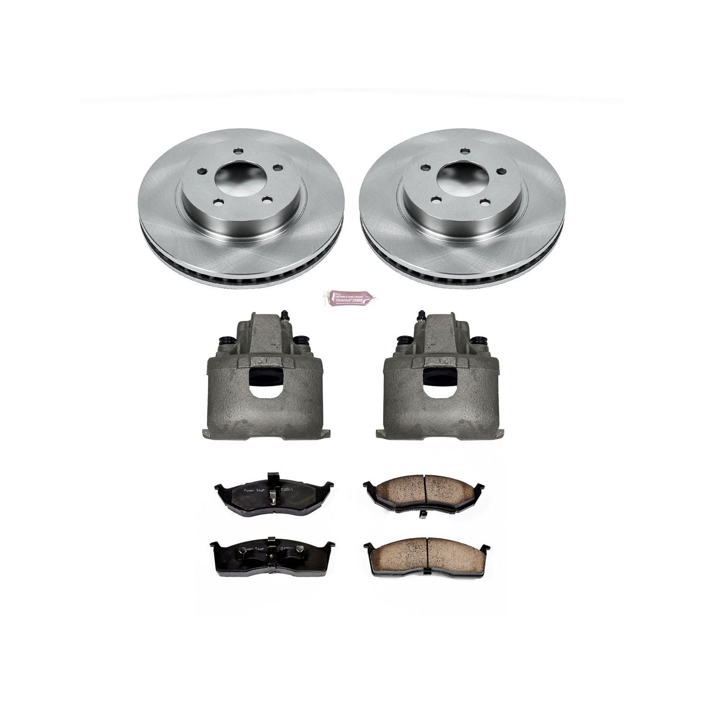 PowerStop Power Stop 99-04 Chrysler 300M Front Autospecialty Brake Kit w/Calipers KCOE1692