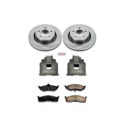 PowerStop Power Stop 99-02 Chrysler 300M Front Autospecialty Brake Kit w/Calipers KCOE1700