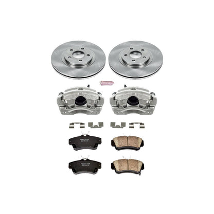 PowerStop Power Stop 01-10 Chrysler PT Cruiser Front Autospecialty Brake Kit w/Calipers KCOE1704