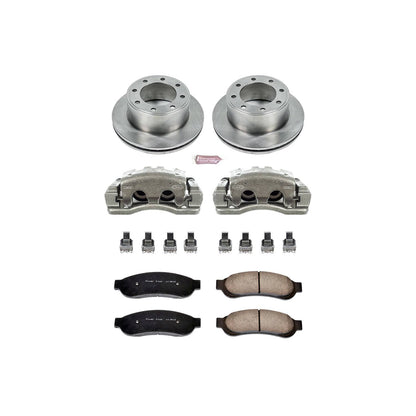PowerStop Power Stop 05-07 Ford F-250 Super Duty Rear Autospecialty Brake Kit w/Calipers KCOE1799